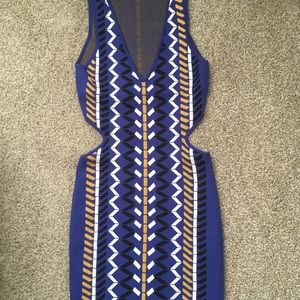 Torn by Ronny Kobo Tribal Alexa cutout dress.